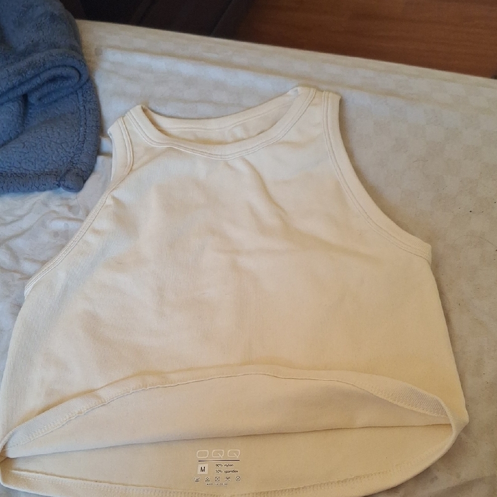 Kids Cream Tank Top